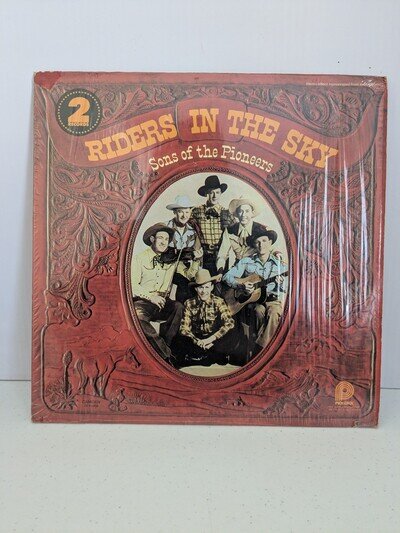Sons Of The Pioneers Riders In The Sky Double LP American Country Music