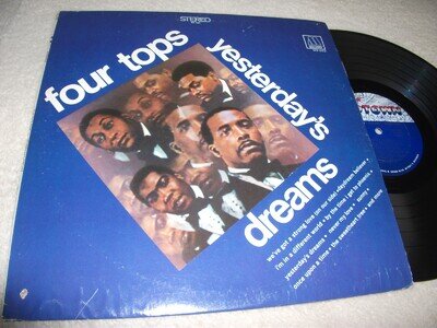 THE FOUR TOPS YESTERDAY'S DREAMS VINYL LP MS 669 GOOD