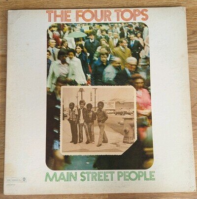 The Four Tops - Main Street People LP Vinyl Record Dynaflex Gatefold