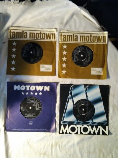 FOUR TOPS 4 X 7 INCH VINYL SINGLES 1960/70s MOTOWN ALL LISTED