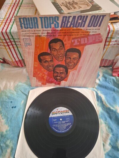 Four Tops Reach Out Four Tops 1967 – US Vinyl, LP, Album, Mono