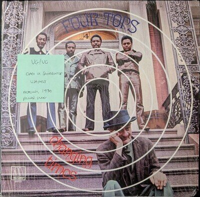 Four Tops Changing Times Vinyl Record VG/VG MS721 1970