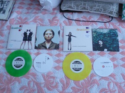 the audience -RARE 1ST UK 2 X vinyl 7"- pessimist/enough sophie ellis bextor