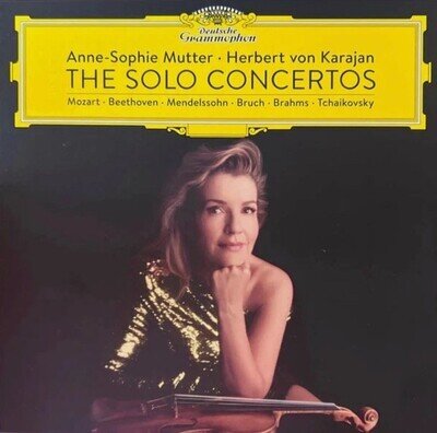Anne-Sophie Mutter - The Solo Concertos 5xLP Numbered Limited Ed Vinyl Box Set