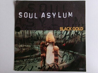 SOUL ASYLUM BLACK GOLD SOMEBODY TO SHOVE COLUMBIA 659844 7 ALTERNATIVE