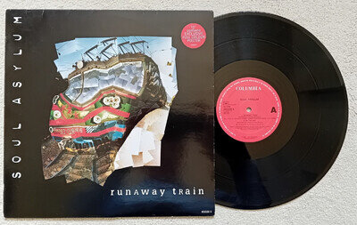 SOUL ASYLUM - Runaway Train 12" Vinyl single 1993. Columbia Records 659390 6