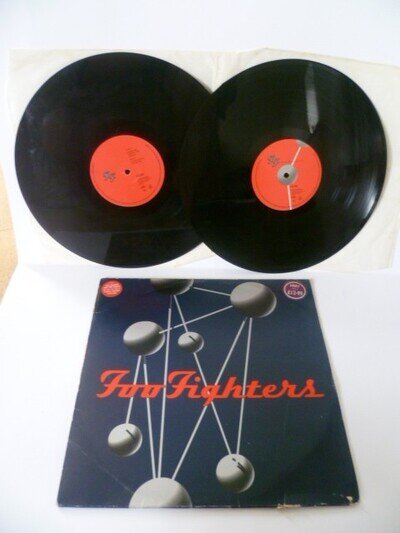RARE Foo Fighters The Colour And The Shape Double Vinyl LP 1997 UK 1st Pressing