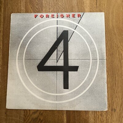 Foreigner - 4 (UK Vinyl LP 1st + printed inner) VG+