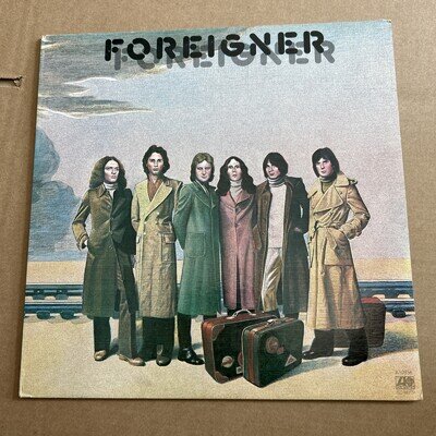 Foreigner Self-Titled Vinyl LP Atlantic Label K.50356 VG+ Condition