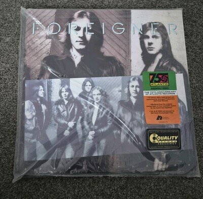 Foreigner Double Vision 2LP 45RPM Atlantic 75 Analogue Productions Vinyl SEALED