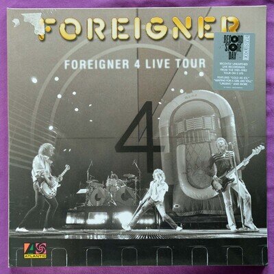 FOREIGNER Foreigner 4 Live Tour RECORD STORE DAY 2026 2xLP 🟢NEW/MINT/SEALED🟢