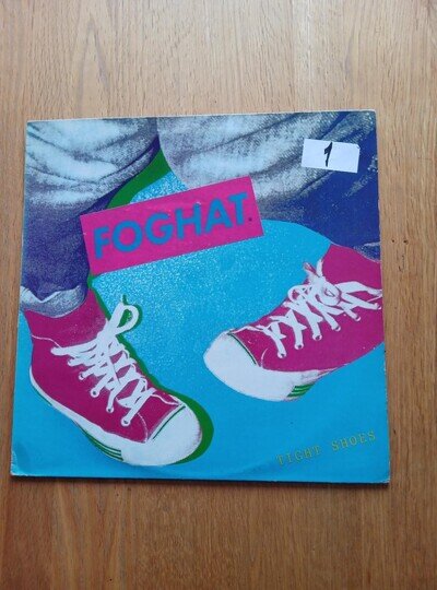 FOGHAT - Tight Shoes Vinyl LP 1980 - ROCK POP - VG PLUS