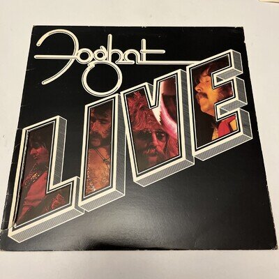 Foghat - Live USA Vinyl LP 1977 Cut Out Sleeve VG+/VG+