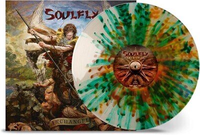 SOULFLY Archangel Vinyl LP (Green / Orange / Brown Splatter) New & Sealed