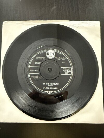 FLOYD CRAMER ~ On The Rebound / Mood Indigo ~ RCA ‎45-RCA 1231