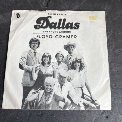 Floyd Cramer - Themes From Dallas / Knot's Landing - 7" Single - Ex/fair - B 36