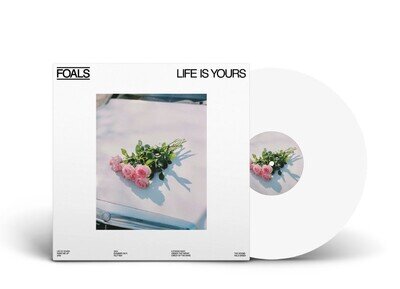 Foals Life Is Yours White Vinyl LP Limited Edition 2022 Sealed Indie Rock