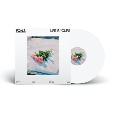 FOALS - Life is Yours LP (NEW** 2022 Limited Edition WHITE Coloured Vinyl)