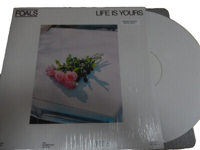 FOALS - LIFE IS YOURS WHITE Vinyl Lp (2022)