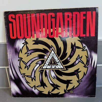 *TESTED* SOUNDGARDEN - BADMOTORFINGER 1991 UK 1st A&M 395 374-1 A2/B2 F/G