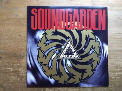 Soundgarden Badmotorfinger A1/B1 UK 1st Press EX Vinyl Record Album 395374 (AY)