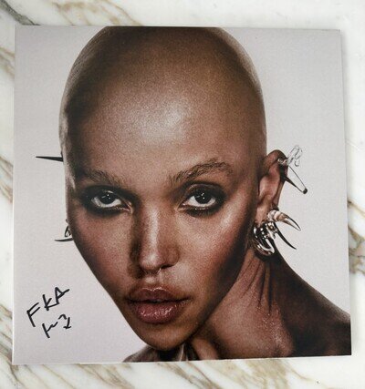 FKA TWIGS -EUSEXUA SIGNED AUTOGRAPHED Crystal Clear Vinyl LP