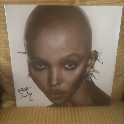 Signed FKA Twigs Eusexua Clear Vinyl Hand Signed In Assai Records Glasgow.