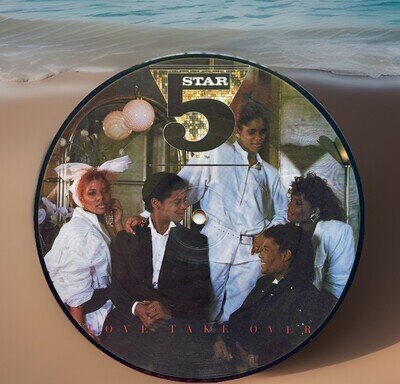 RARE COLLECTORS- 5 Star “Love Take Over” PICTURE DISC 7"