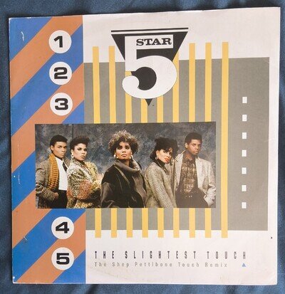 Five Star - The Slightest Touch: 12" Single, PT 41266, 1987, VG+