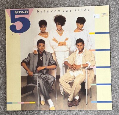 Five Star - Between the Lines, UK Vinyl Album, RCA Records, PL71505