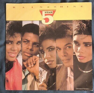 Five Star - Rain Or Shine (Remix): 12" Single, 4 Tracks, PT 40902, VG+