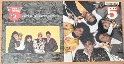 5 STAR LOT OF 8x 12" SINGLES FIVE STAR FREE POSTAGE INSTANT COLLECTION