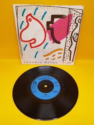 Spandau Ballet True 7" Vinyl Single Record 1983 Chrysalis Records
