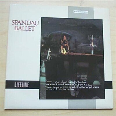SPANDAU BALLET LIFELINE 7" 1982 WITH LIVE AND LET LIVE UK