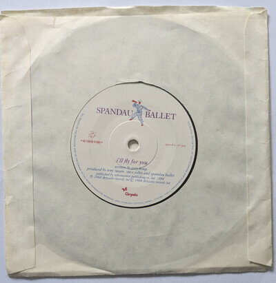 Spandau Ballet – I'll Fly For You (1984 MINT 7" Vinyl