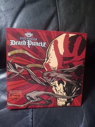 Five Finger Death Punch - Hard To See - 7" White Vinyl - 2009 - MINT Vinyl