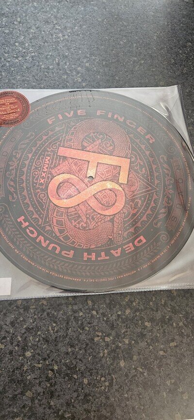 Five Finger Death Punch F8 Vinyl 12" Album 2 Disc Picture Disc