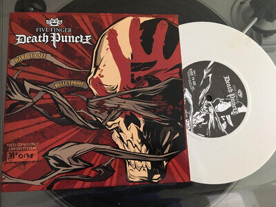 Five Finger Death Punch – Hard To See 7" White Vinyl 2009