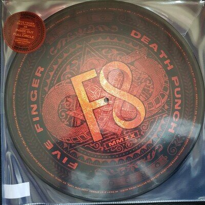 Five Finger Death Punch - F8 Picture Disc 2xLP Limited Edition 2020 Mint Sealed