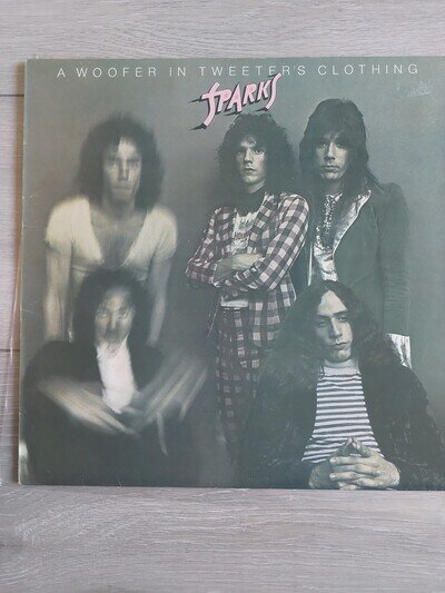 SPARKS☆ A WOOFER IN TWEETERS CLOTHING☆RARE 1973 BEARSVILLE "12" VINYL LP☆