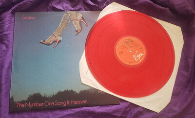 SPARKS The Number One Song In Heaven 12" RED VINYL UK 1979 VIRGIN VS24412
