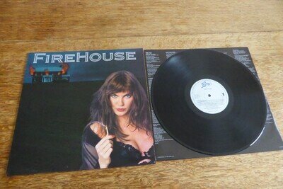 FireHouse S/T UK / Europe 1990 1st Epic 467441 1 Metal Hard Rock + Inner LP