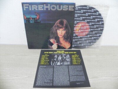 Firehouse - Firehouse 1991 KOREA Vinyl LP W/Insert & NO BARCODE B