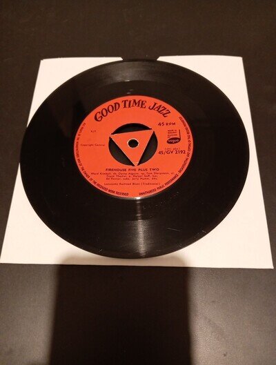 Firehouse Five Plus two.. Lonesome Railroad Blues.. 1956 7" Vg+ (3)