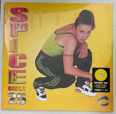 Spice Girls - Spice Girls 25 - Scarce 2021 UK "Mel C" Ltd Yellow Vinyl LP SEALED