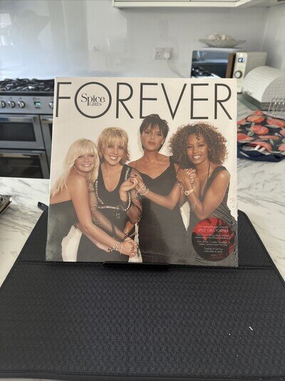 SPICE GIRLS LP Forever25 RED & BLACK Marbled COLOURED VINYL + Prints x 4 SEALED