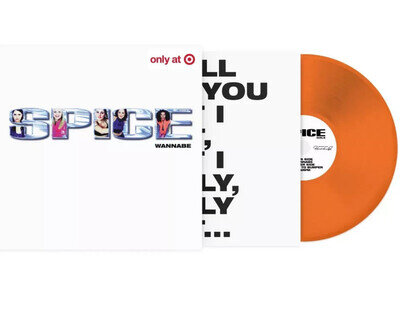 Spice Girls - Wannabe / Bumper To Bumper Limited Orange Color 4" Tiny Vinyl