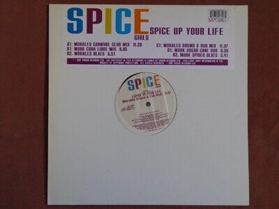 SPICE GIRLS - "SPICE UP YOUR LIFE" - 2 X 12" Vinyl.