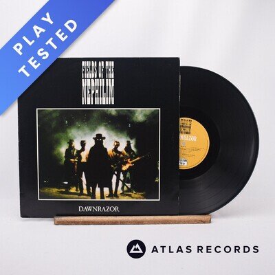 Fields Of The Nephilim Dawnrazor A-1 B2 Damont LP Album Vinyl Record - VG+/EX