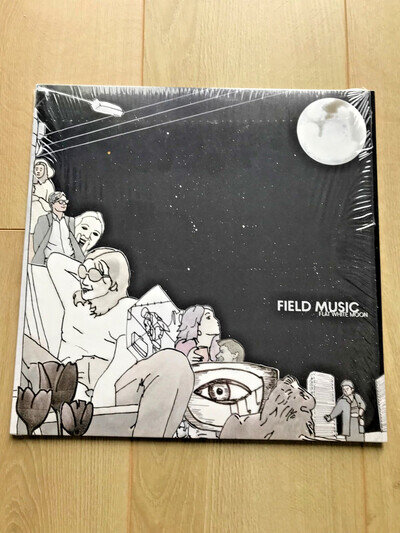 FIELD MUSIC FLAT WHITE MOON LP VINYL ALBUM MINT CONDITION